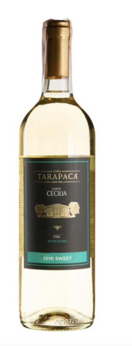 Вино Tarapaca Санта Сесілія нап/сол/біл0,75л Чілі 10,5%